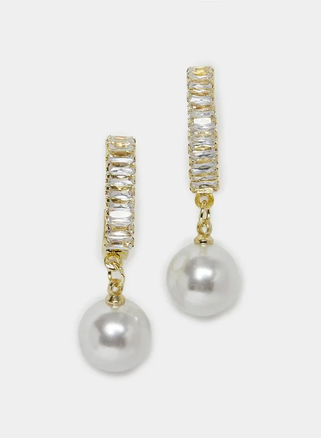 ستايلي أقراط لؤلؤ متدلية